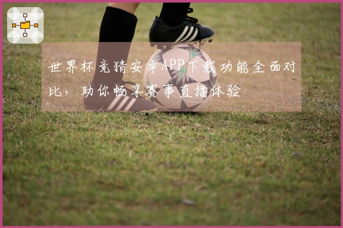 世界杯竞猜安卓APP下载功能全面对比，助你畅享赛事直播体验